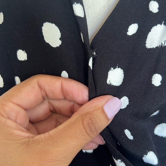 Ted Baker Womens Kollet Polka Dot Wrap Jumpsuit - Picture 9 of 11